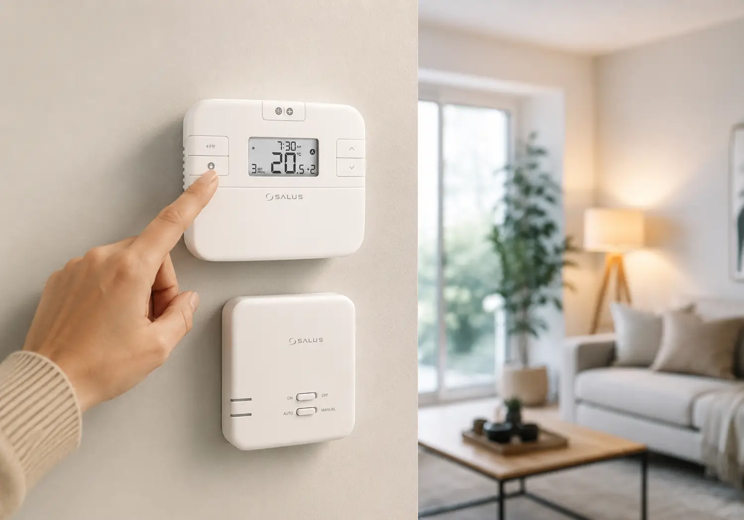 SALUS Controls chytré termostaty a regulace vytápění